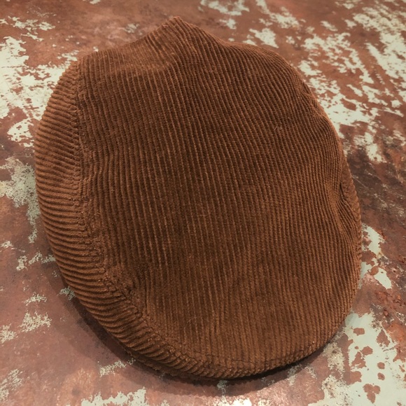 Other - Vintage Corduroy Pageboy Cap